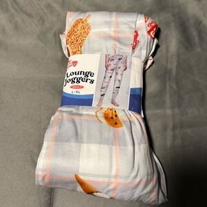 Women's Gray Cookie Print Lounge Joggers